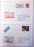 1964-2010 8 beaux classeurs de Poste Navale: porte-hélicoptères