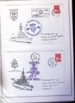 1964-2010 8 beaux classeurs de Poste Navale: porte-hélicoptères