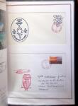 1964-2010 8 beaux classeurs de Poste Navale: porte-hélicoptères