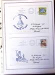 1964-2010 8 beaux classeurs de Poste Navale: porte-hélicoptères