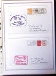 1964-2010 8 beaux classeurs de Poste Navale: porte-hélicoptères
