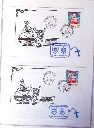 1964-2010 8 beaux classeurs de Poste Navale: porte-hélicoptères