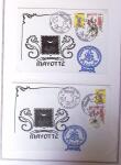 1964-2010 8 beaux classeurs de Poste Navale: porte-hélicoptères