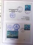 1964-2010 8 beaux classeurs de Poste Navale: porte-hélicoptères