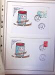 1964-2010 8 beaux classeurs de Poste Navale: porte-hélicoptères