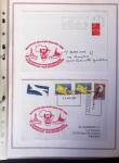 1964-2010 8 beaux classeurs de Poste Navale: porte-hélicoptères