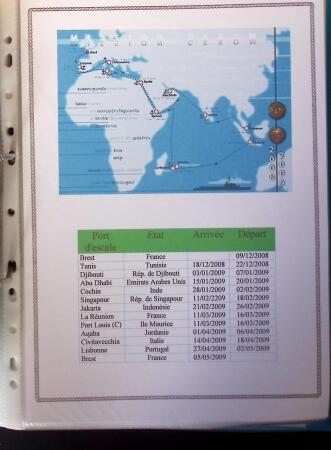 1964-2010 8 beaux classeurs de Poste Navale: porte-hélicoptères