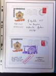 1964-2010 8 beaux classeurs de Poste Navale: porte-hélicoptères