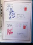 1964-2010 8 beaux classeurs de Poste Navale: porte-hélicoptères
