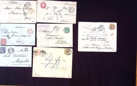 1820-1876 Lot d'une centaine de lettres diverse, avec
