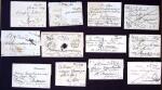 1739-1826 Petite boite de lettres avec des marque postales