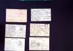 +150 lettres/CPA avec cachets d'Hôpitaux militaires
