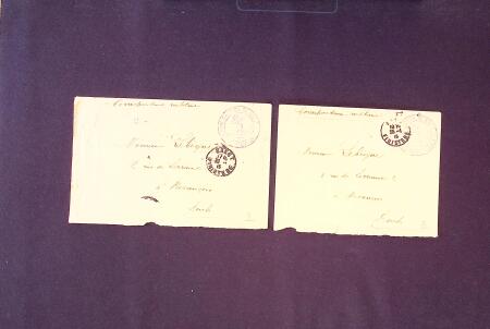 +150 lettres/CPA avec cachets d'Hôpitaux militaires