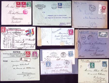 1776-1960 Ensemble de lettres et documents divers,