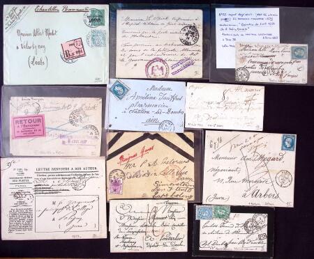 1776-1960 Ensemble de lettres et documents divers,