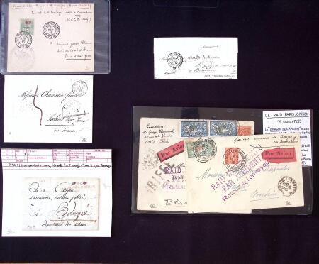 1776-1960 Ensemble de lettres et documents divers,