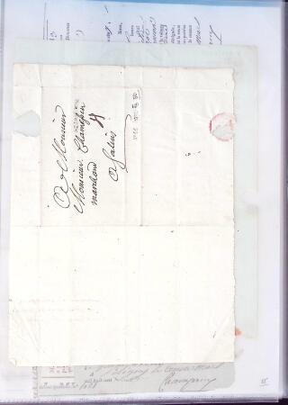 1776-1960 Ensemble de lettres et documents divers,
