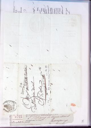 1776-1960 Ensemble de lettres et documents divers,