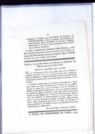 1776-1960 Ensemble de lettres et documents divers,