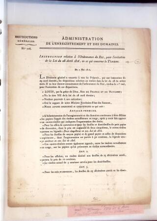 1776-1960 Ensemble de lettres et documents divers,