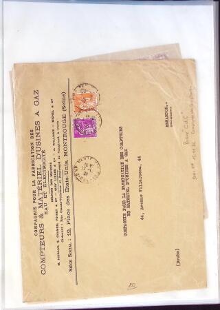 1776-1960 Ensemble de lettres et documents divers,