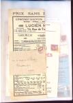 1776-1960 Ensemble de lettres et documents divers,
