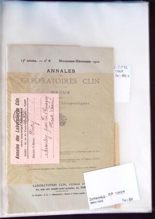 1776-1960 Ensemble de lettres et documents divers,