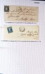 Histoire postale de l'Ain d'environ 650 lettres en