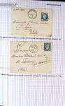Histoire postale de l'Ain d'environ 650 lettres en
