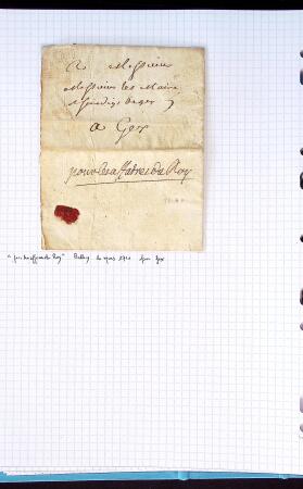 Histoire postale de l'Ain d'environ 650 lettres en