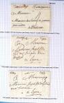 Histoire postale de l'Ain d'environ 650 lettres en