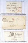 Histoire postale de l'Ain d'environ 650 lettres en
