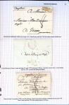 Histoire postale de l'Ain d'environ 650 lettres en