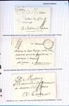 Histoire postale de l'Ain d'environ 650 lettres en