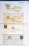 Histoire postale de l'Ain d'environ 650 lettres en