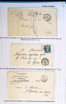 Histoire postale de l'Ain d'environ 650 lettres en