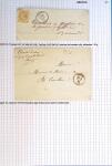 Histoire postale de l'Ain d'environ 650 lettres en