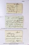 Histoire postale de l'Ain d'environ 650 lettres en