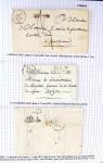 Histoire postale de l'Ain d'environ 650 lettres en