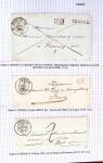 Histoire postale de l'Ain d'environ 650 lettres en