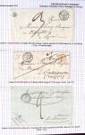 Histoire postale de l'Ain d'environ 650 lettres en