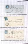 Histoire postale de l'Ain d'environ 650 lettres en