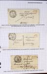 Histoire postale de l'Ain d'environ 650 lettres en