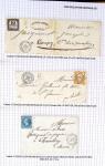 Histoire postale de l'Ain d'environ 650 lettres en