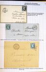 Histoire postale de l'Ain d'environ 650 lettres en
