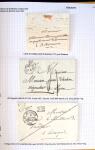 Histoire postale de l'Ain d'environ 650 lettres en