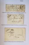 Histoire postale de l'Ain d'environ 650 lettres en