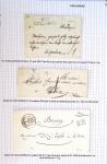 Histoire postale de l'Ain d'environ 650 lettres en