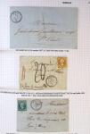 Histoire postale de l'Ain d'environ 650 lettres en