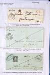 Histoire postale de l'Ain d'environ 650 lettres en